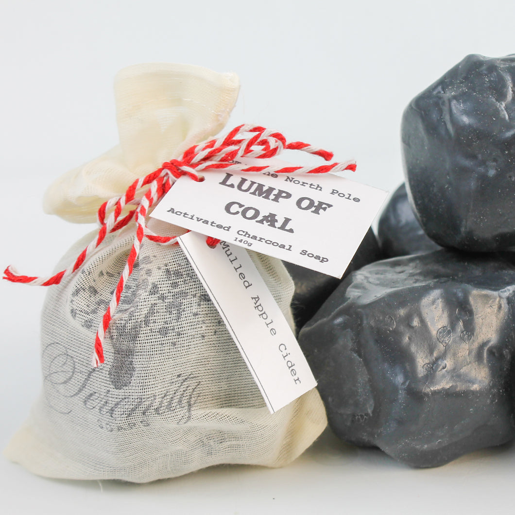 Lump of Activated Charcoal Soap